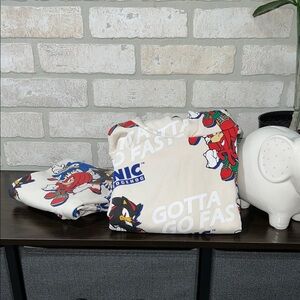 Sonic the Hedgehog Graphic Sweatshirt and Jogger Pants